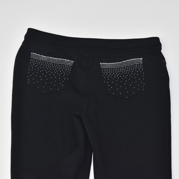 JM Collection Petite Embellished Pants - Picture 1 of 5